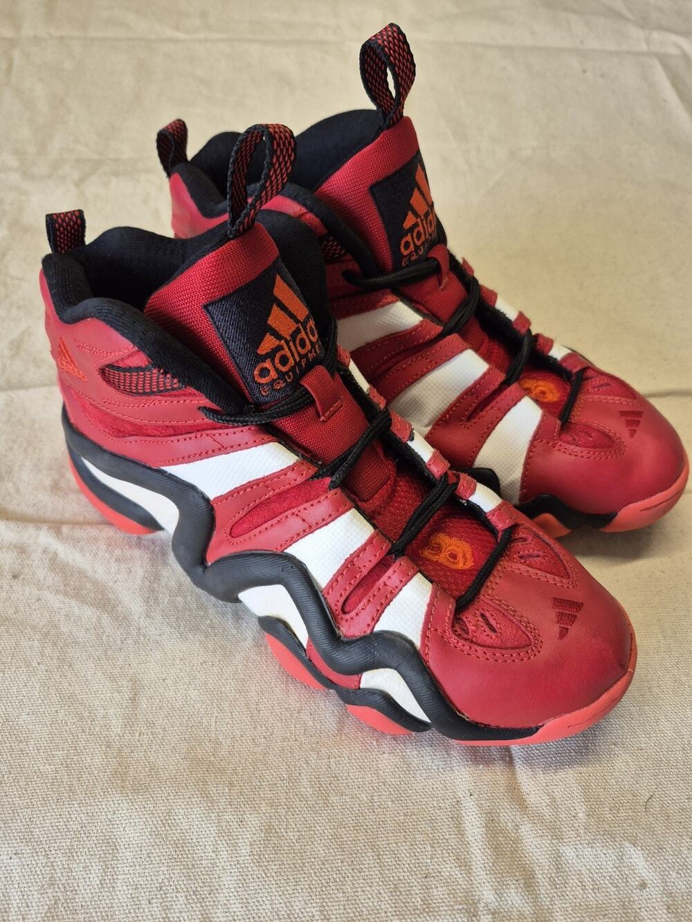 Adidas Crazy 8 Kobe Bryant Red Black White G20784 Men’s 8.5 Basketball Sneakers